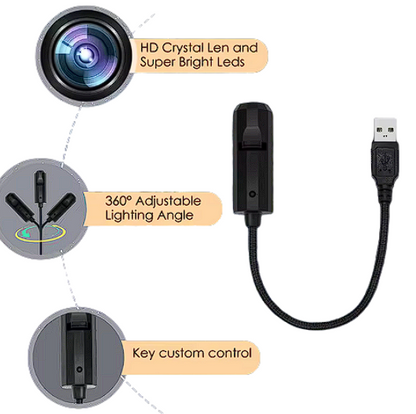 Holographic LED Phantom Projector: 3 mode, PX-7 Version 4K HD