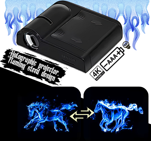 Holographic LED Motion Projector X-Flux  4K HD
