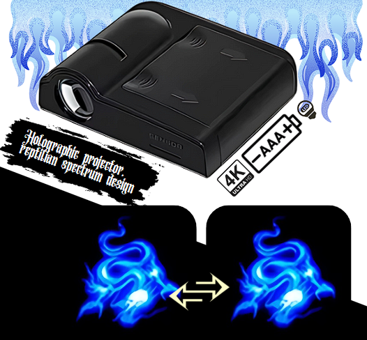 Holographic LED Motion Projector X-Flux  4K HD