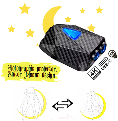 Holographic LED Motion Projector X-Flux  4K HD