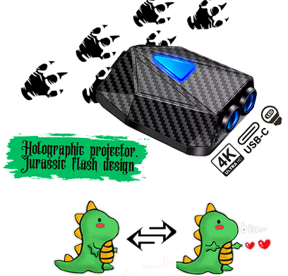 Holographic LED Motion Projector X-Flux  4K HD