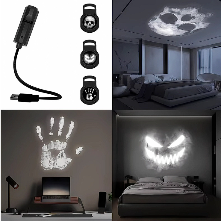 Holographic LED Phantom Projector: 3 mode, PX-7 Version 4K HD